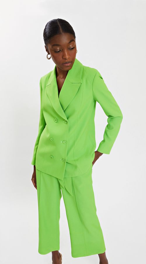 Blazer Iódice Com Recorte Verde