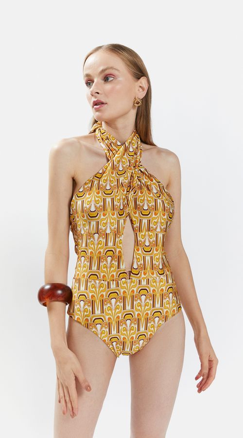 Maio Iódice Frente Única Detalhe Transpassado Off White