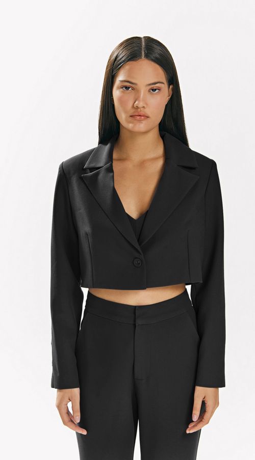 Blazer Iódice Com Lenço Preto