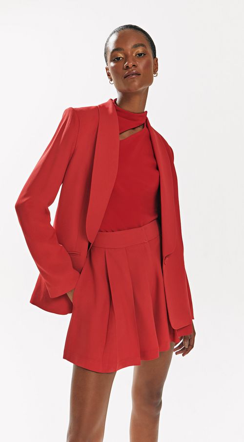 Blazer Iódice Com Bolso Vermelho