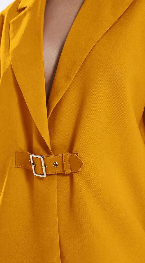 Blazer Iódice Com Fivela Amarelo