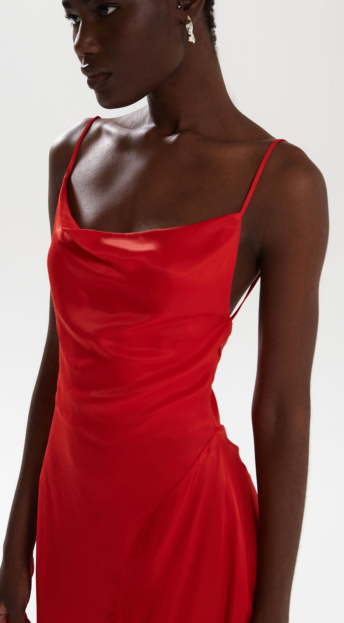 Vestido-camisa curto - Vermelho Mesclado - Kiabi - 29.00€
