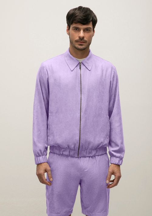 Jaqueta Reta Cotele Lilas
