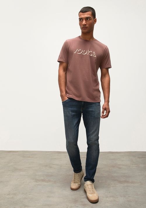 Calca Skinny Cós Baixo Bolso Relogio Jeans