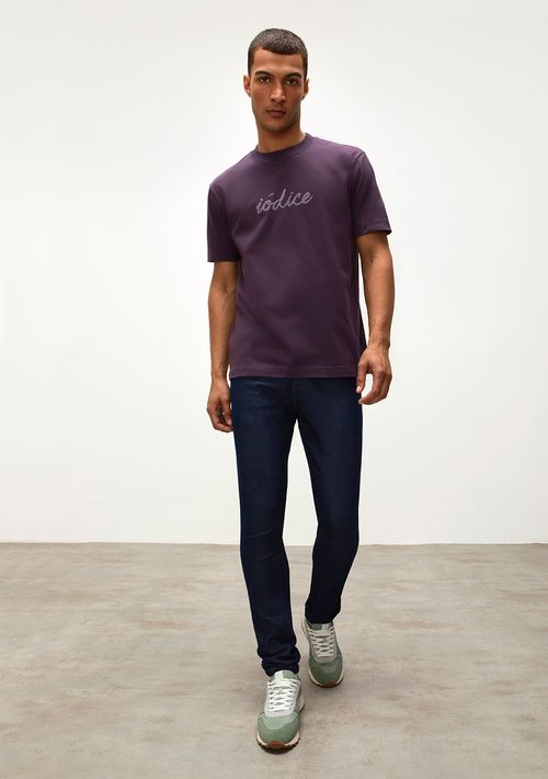 Calca Skinny Cós Baixo Detalhe Bolso Relogio Jeans
