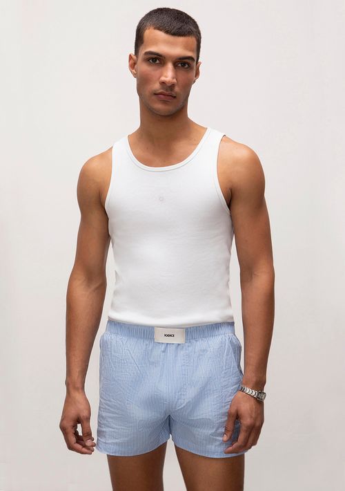 Cueca Samba Cancao Listrada Branco