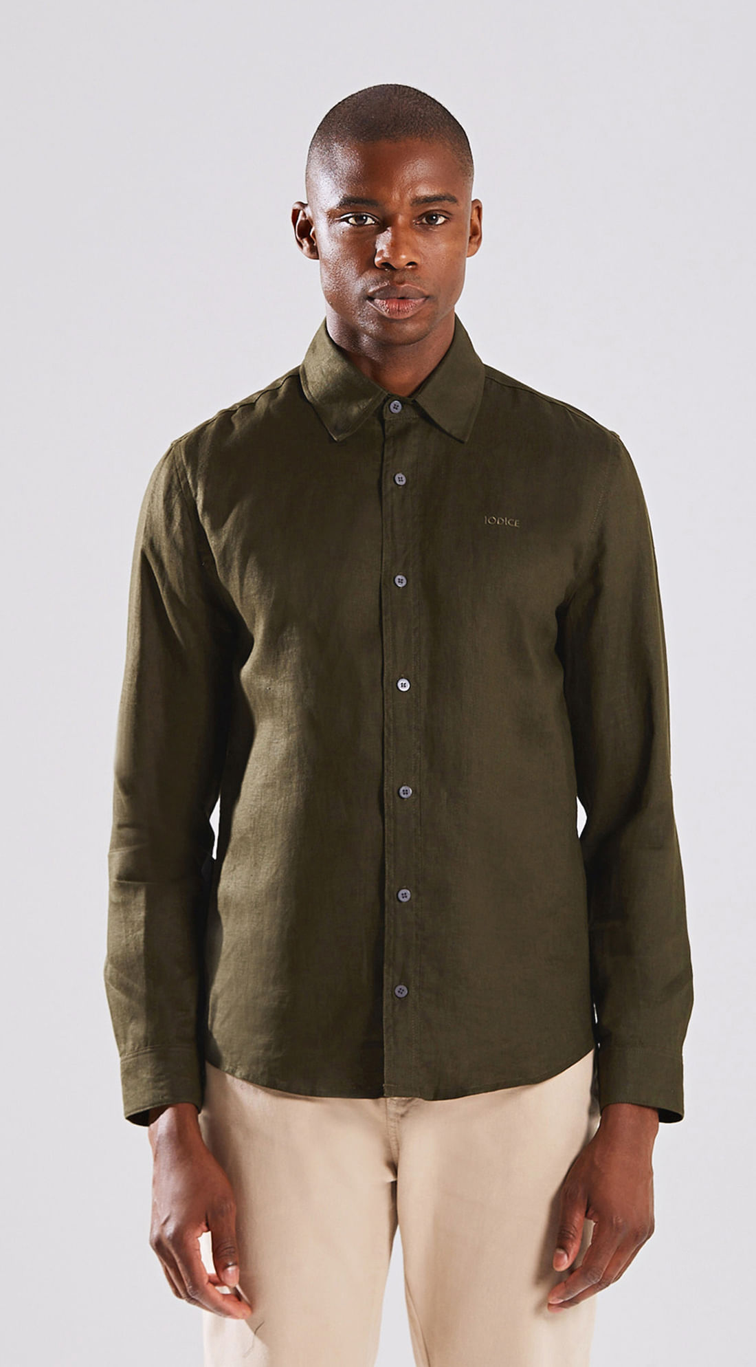 Camisa Verde Militar Hombre Camisas Verde Militar Camisa Militar