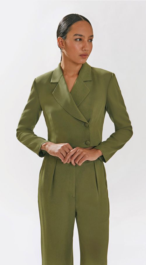 Blazer Iódice Alfaiataria Verde