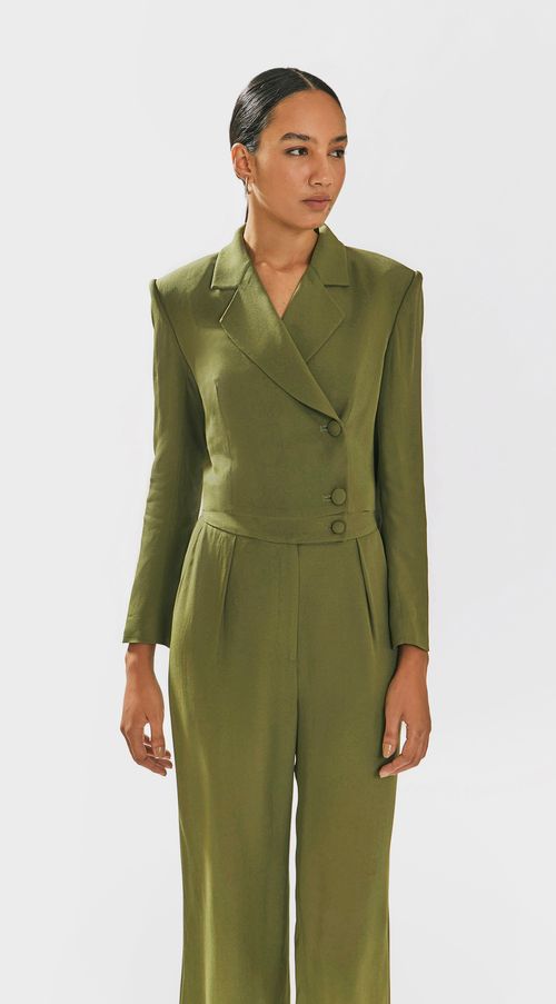 Blazer Iódice Alfaiataria Verde