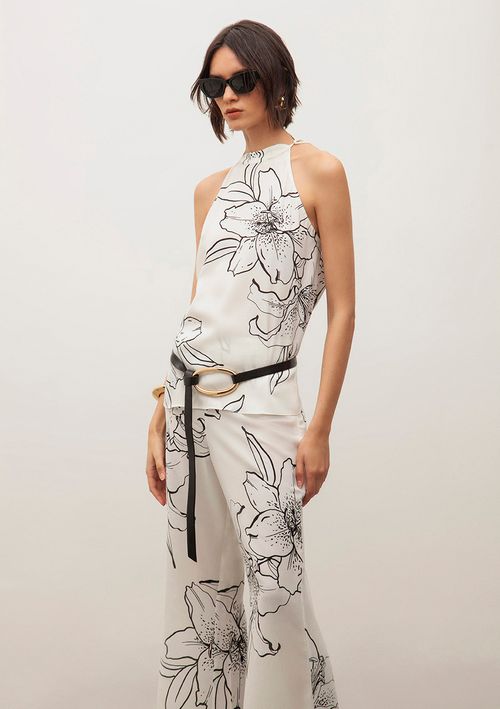 Regata Iódice Cava Francesa Amarração Gola Preto