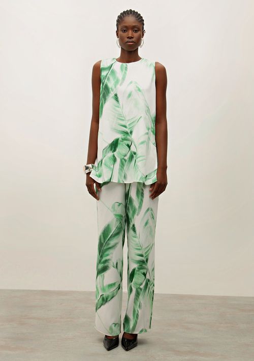 Regata Iódice Decote Redondo Alongada Off White