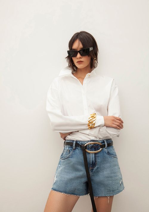 Shorts Iódice Five Pockets Tradicional Jeans