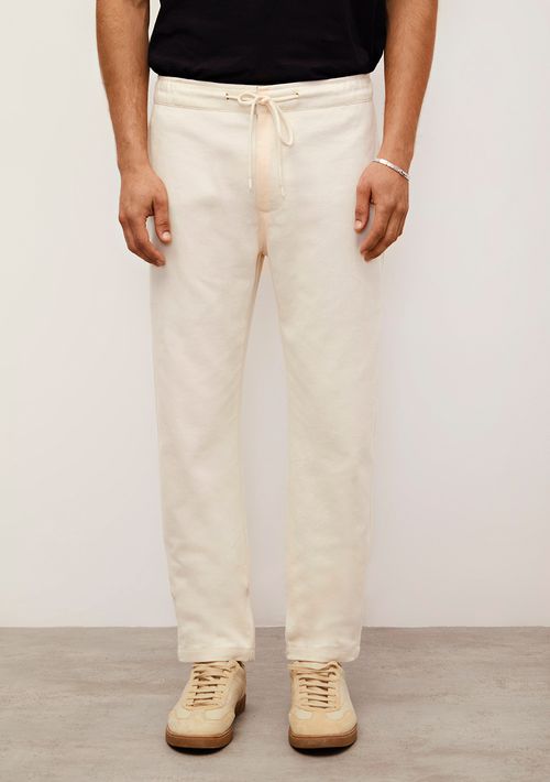 Calca Slim Média Off White