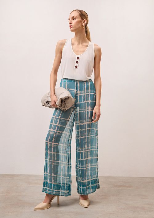 Regata Iódice Decote U Detalhe Botões Off White