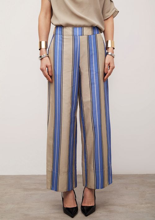 Calça Iódice Wide Média Azul