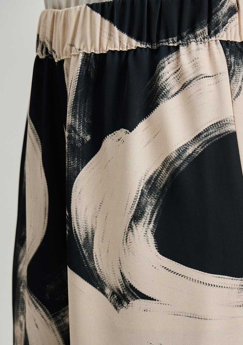 Calça Iódice Reta Alta Preto