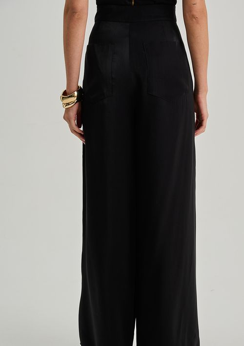 Calça Iódice Wide Alta Preto