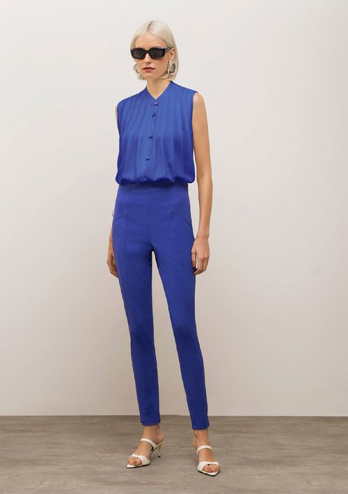 Calça Iódice Legging Alta Azul