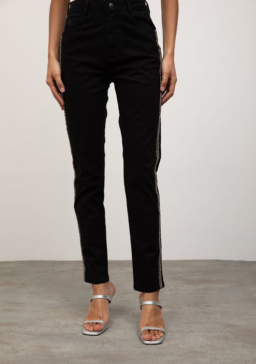 Calça Iódice Skinny Alta Preto