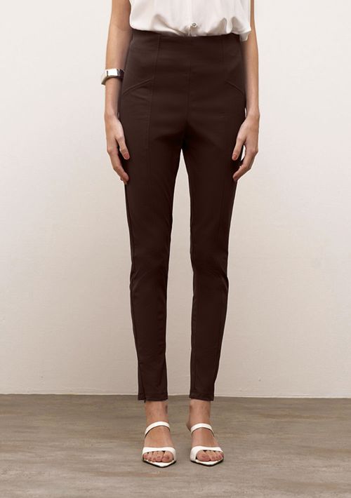 Calça Iódice Legging Alta Marrom